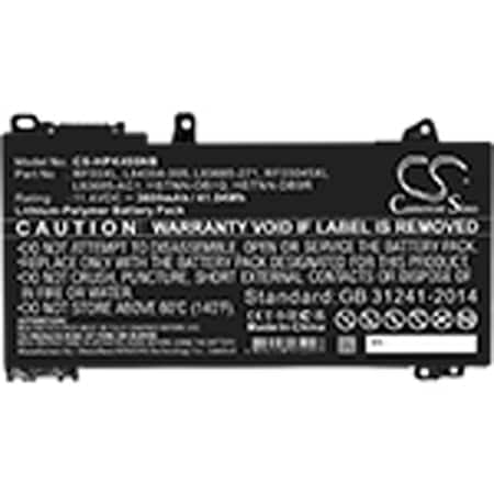 Laptop Battery, Replacement For Hp Hewlett Packard, Rf03045Xl Battery